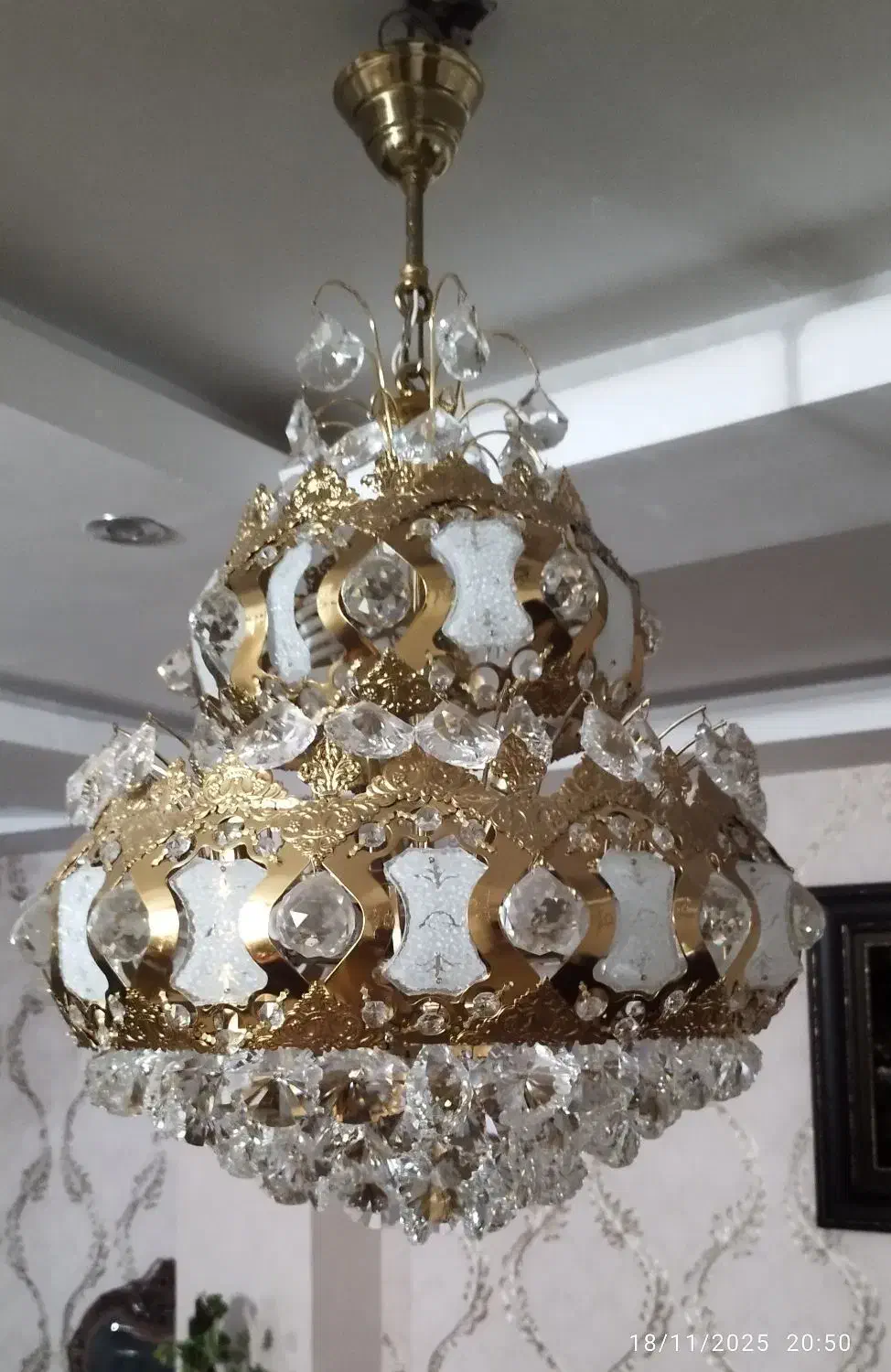 لوستر|لوستر و چراغ آویز|قزوین, |دیوار