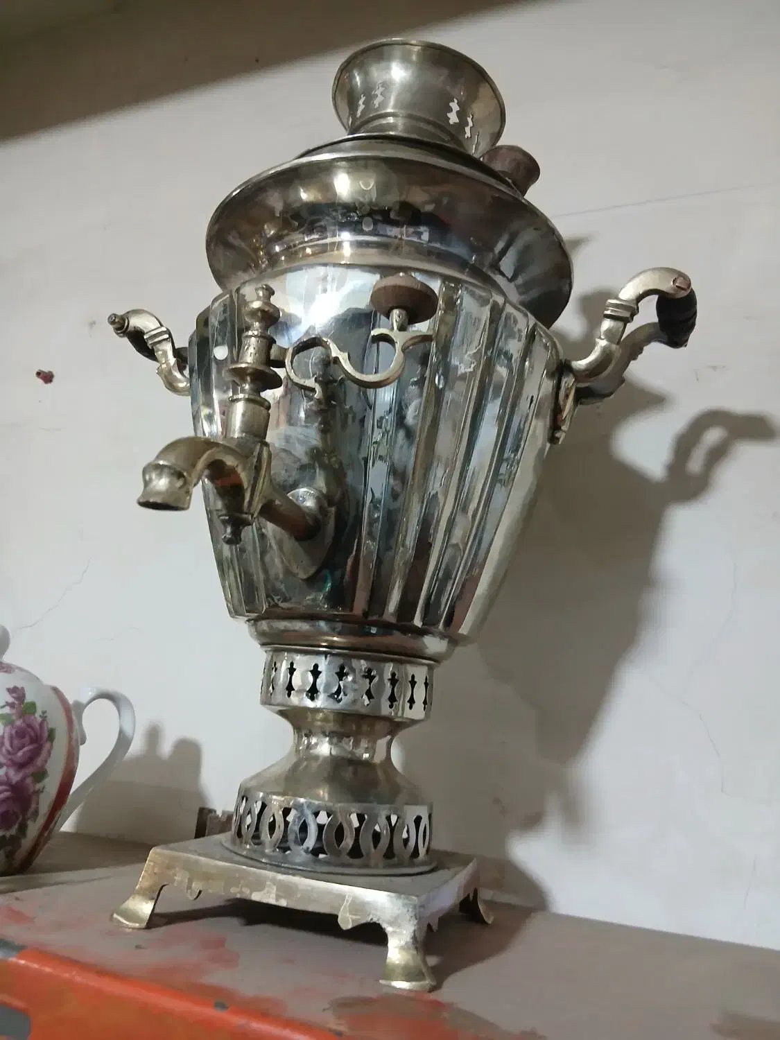 سماور ورشو زغالی|کلکسیون اشیاء عتیقه|خمینیشهر, |دیوار