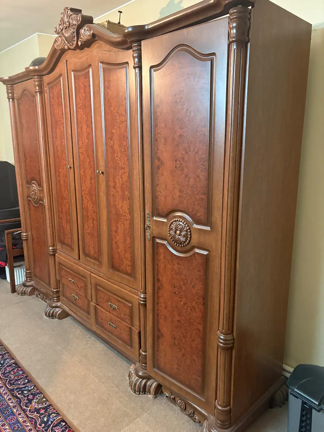 کمد مالزی|جاکفشی، کمد، دراور|اصفهان, چرخاب|دیوار