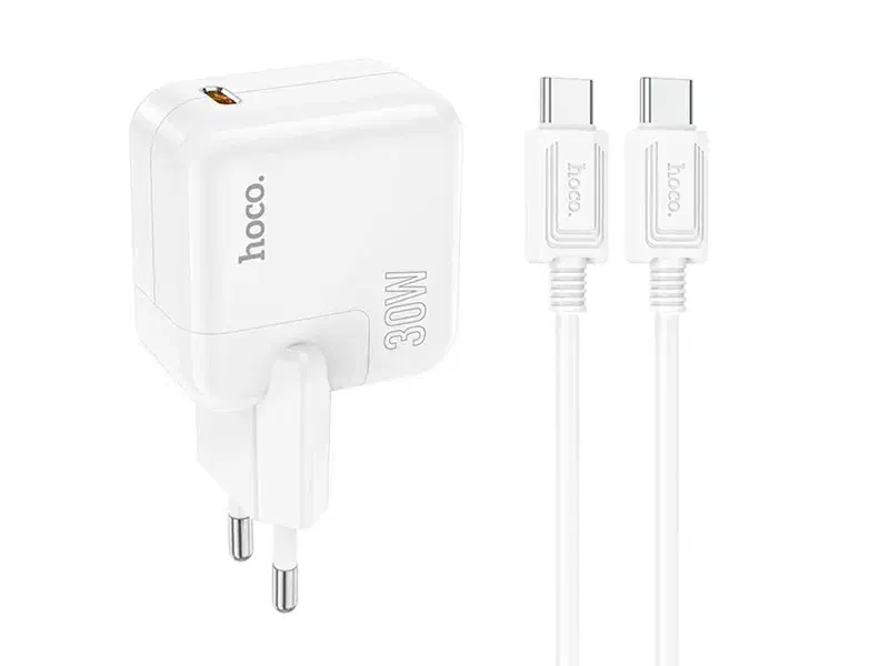 شارژر 30 وات هوکو + کابل تایپ سی|لوازم جانبی موبایل و تبلت|ماکو, |دیوار