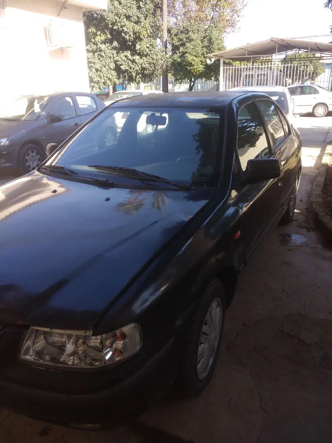 سمند مشکی سالم روپا|خودرو سواری و وانت|گرگان, |دیوار