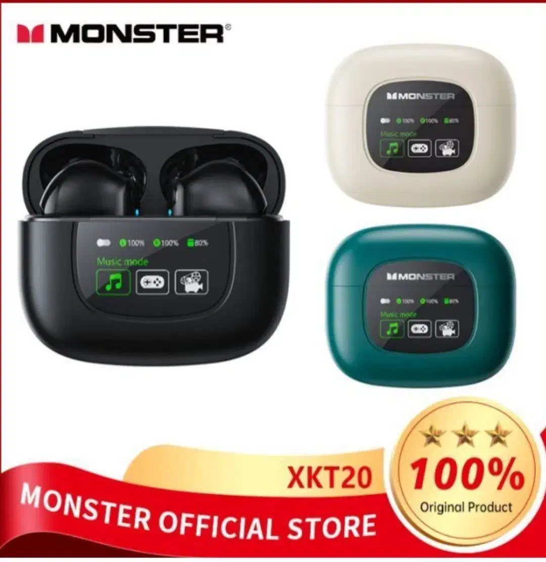ایرباد گیمینگ Monster XKT20|لوازم جانبی موبایل و تبلت|قیامدشت - خاورشهر, |دیوار