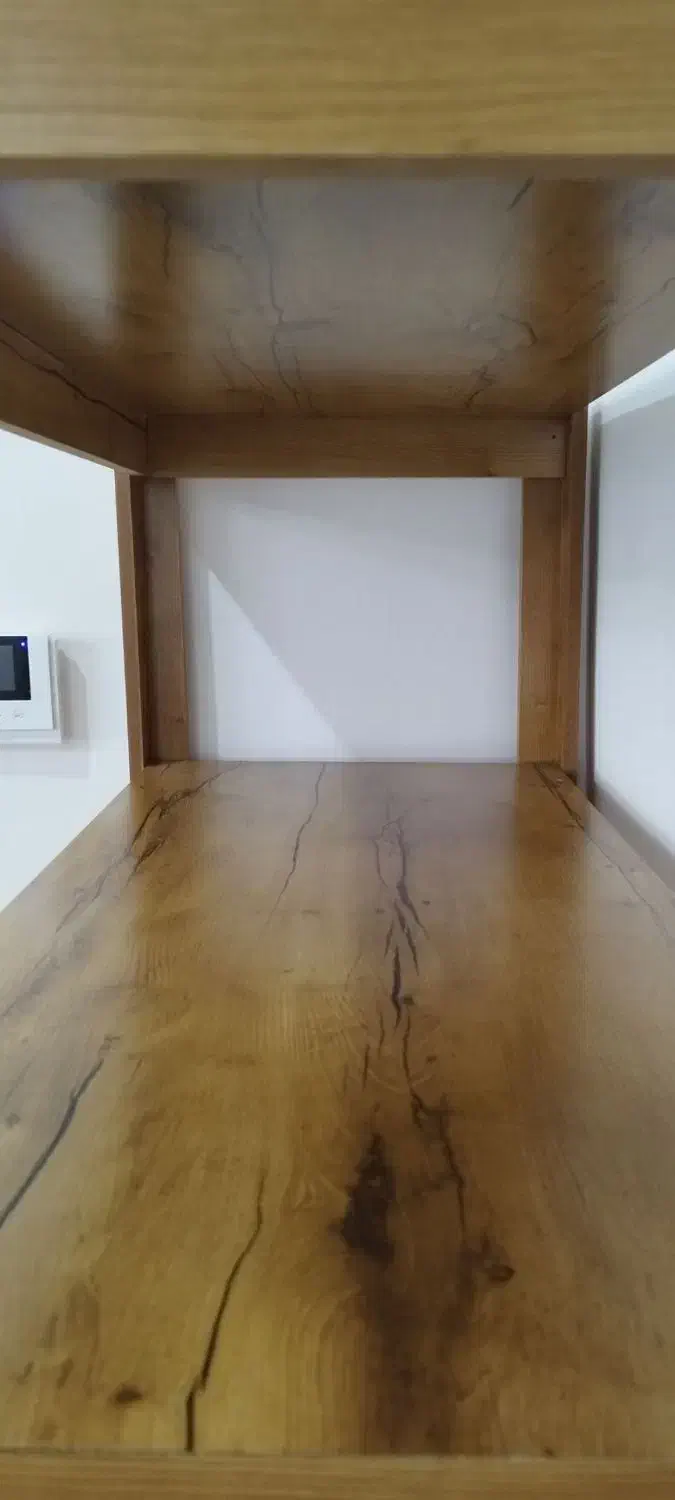 قفسه چهارطبقه|کتابخانه، شلف، قفسههای دیواری|رشت, کوی امام رضا|دیوار