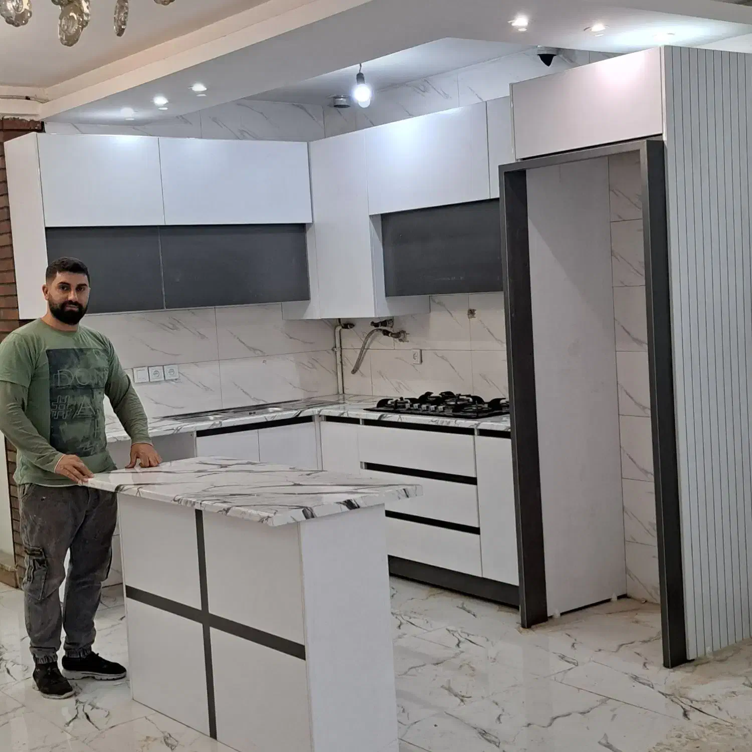 کابینت آشپزخانه|مصالح و تجهیزات ساختمان|هشتگرد, هشتگرد قدیم|دیوار