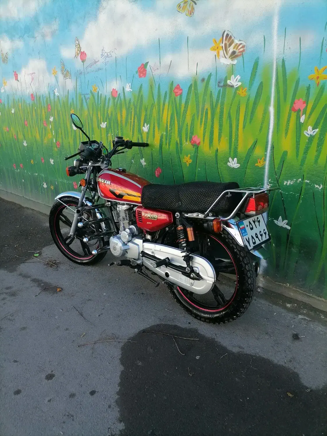 کویر 200 عروسک مدل 1400|موتورسیکلت|اقبالیه, |دیوار