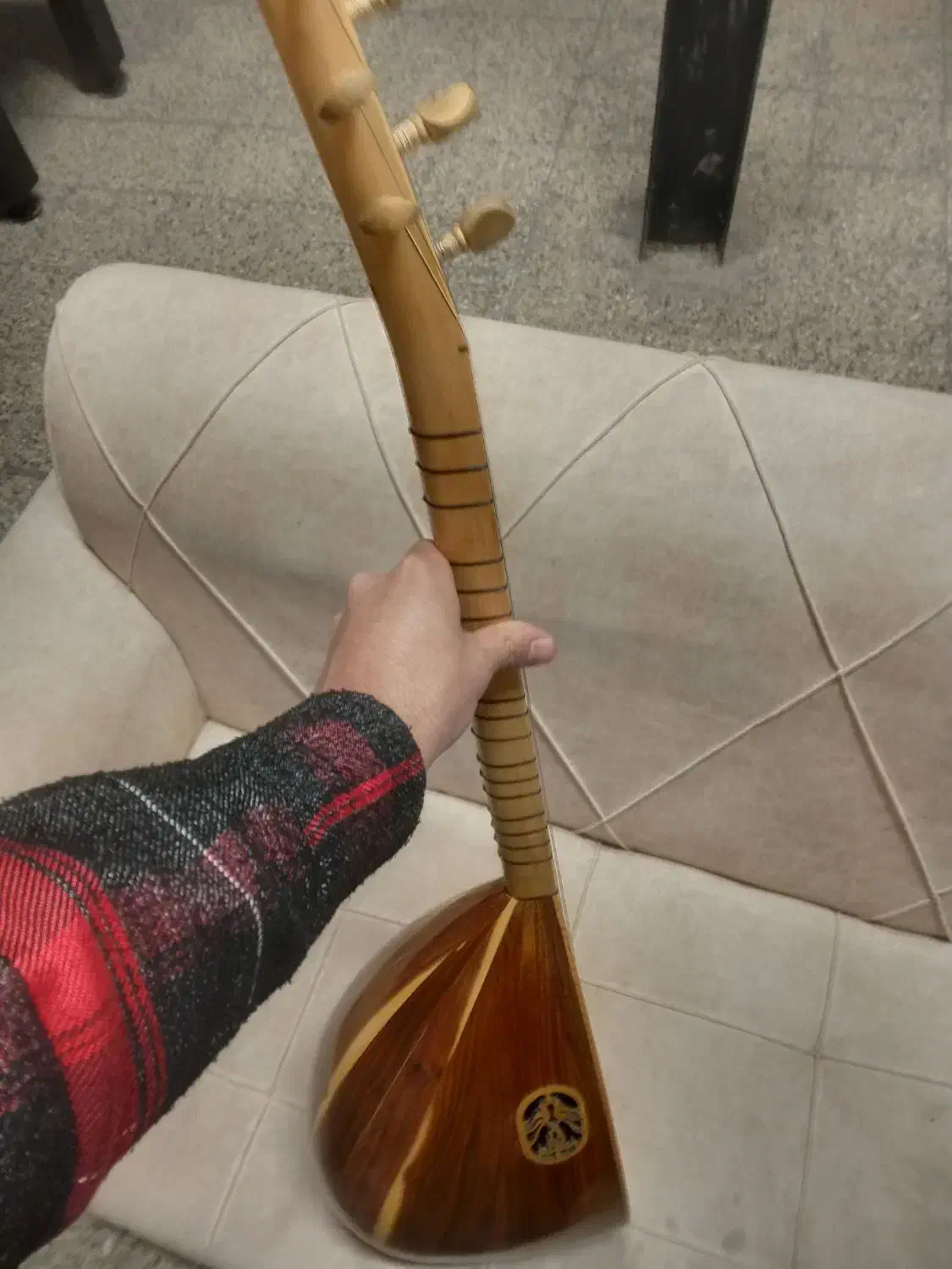 ساز باغلاما درجه یک خوش صدا|سازهای سنتی|ارومیه, |دیوار