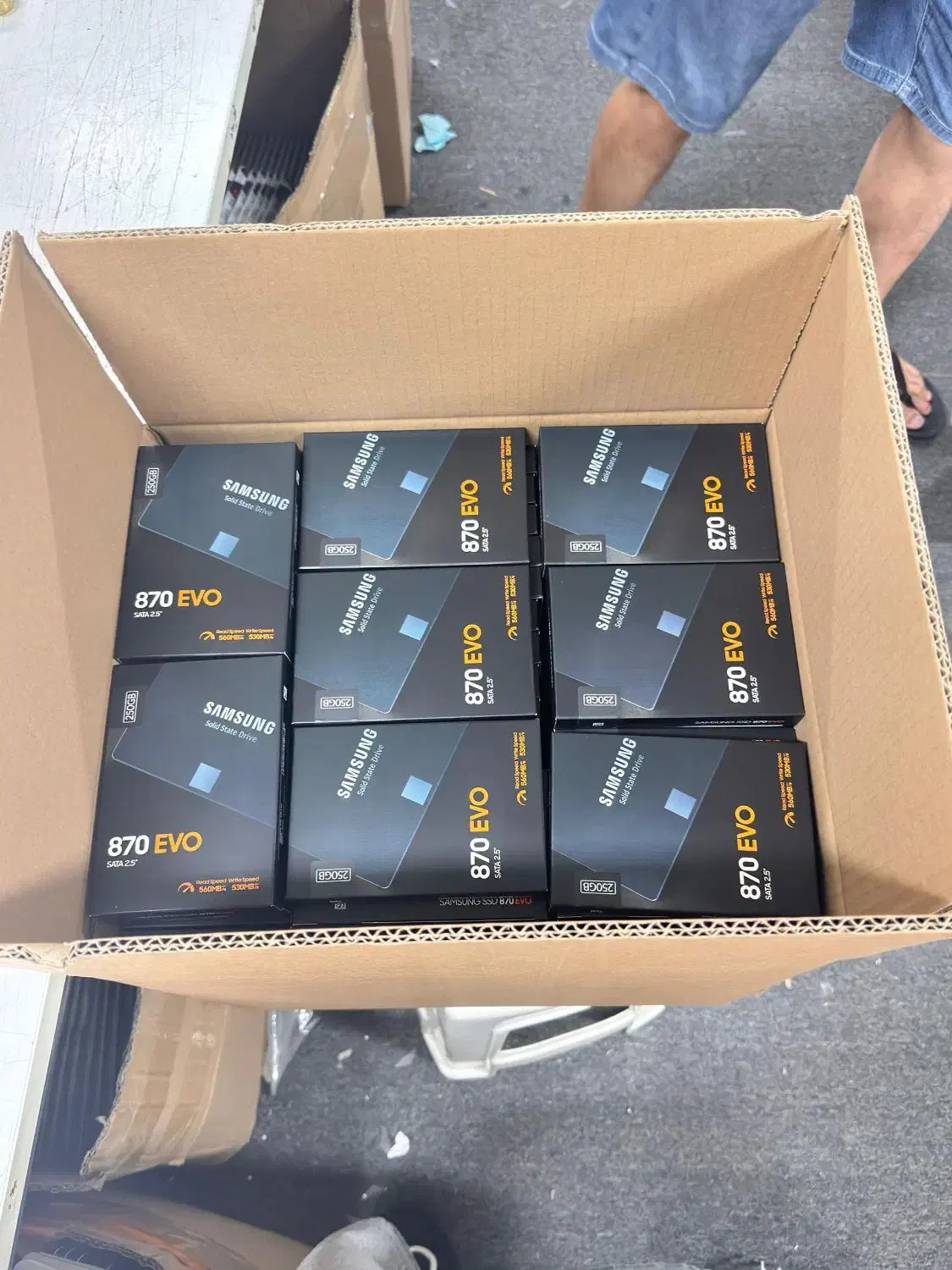 SSD EVO870 500 GB Samsung|قطعات و لوازم جانبی رایانه|تهران, نازی‌آباد|دیوار