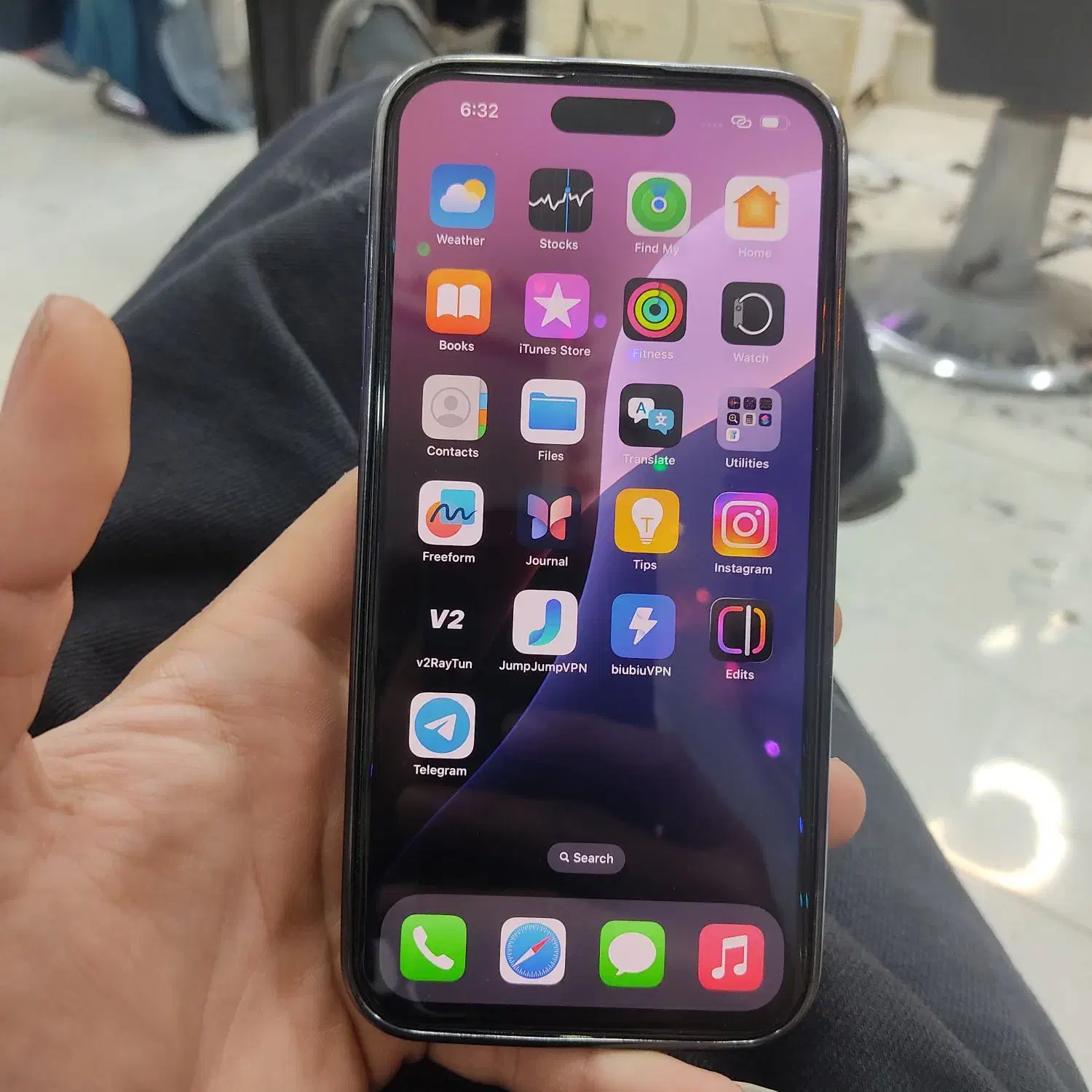 اپل iPhone 15 Pro Max با حافظهٔ ۲۵۶ گیگابایت|موبایل|اهر, |دیوار