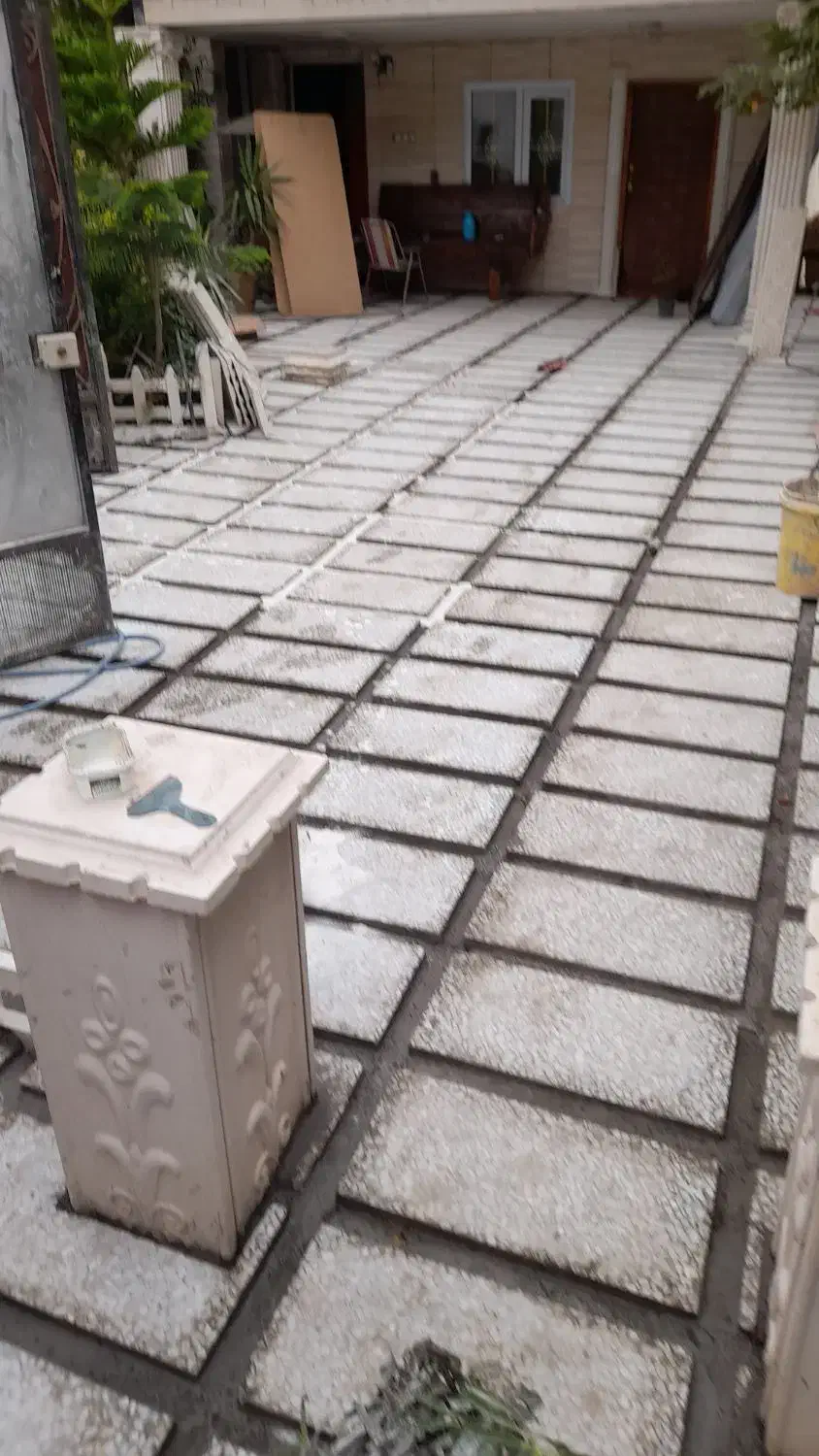 انجام کارهای بنایی و سنگ فرش مالون و موزاییو کاری|خدمات پیشه و مهارت|رامسر, |دیوار