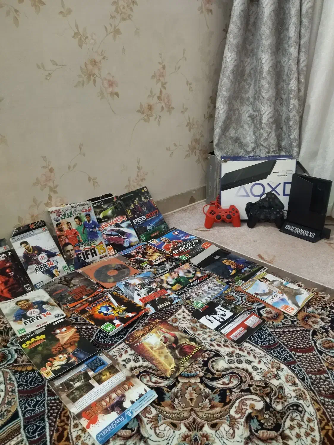 پلی استیشن 2 فلش خور سالم|کنسول، بازی ویدئویی و آنلاین|ری, شهید بهشتی|دیوار