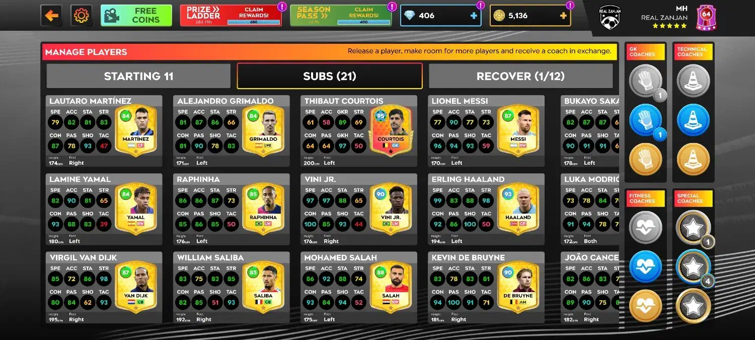 اکانت پریم لیگ|کنسول، بازی ویدئویی و آنلاین|زنجان, |دیوار