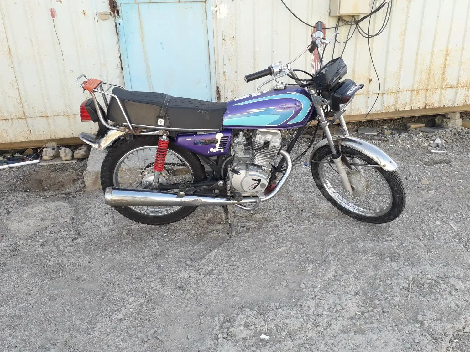 موتور ۱۲۵ مزاید پارکینگی درحد|موتورسیکلت|ثلاث باباجانی, |دیوار