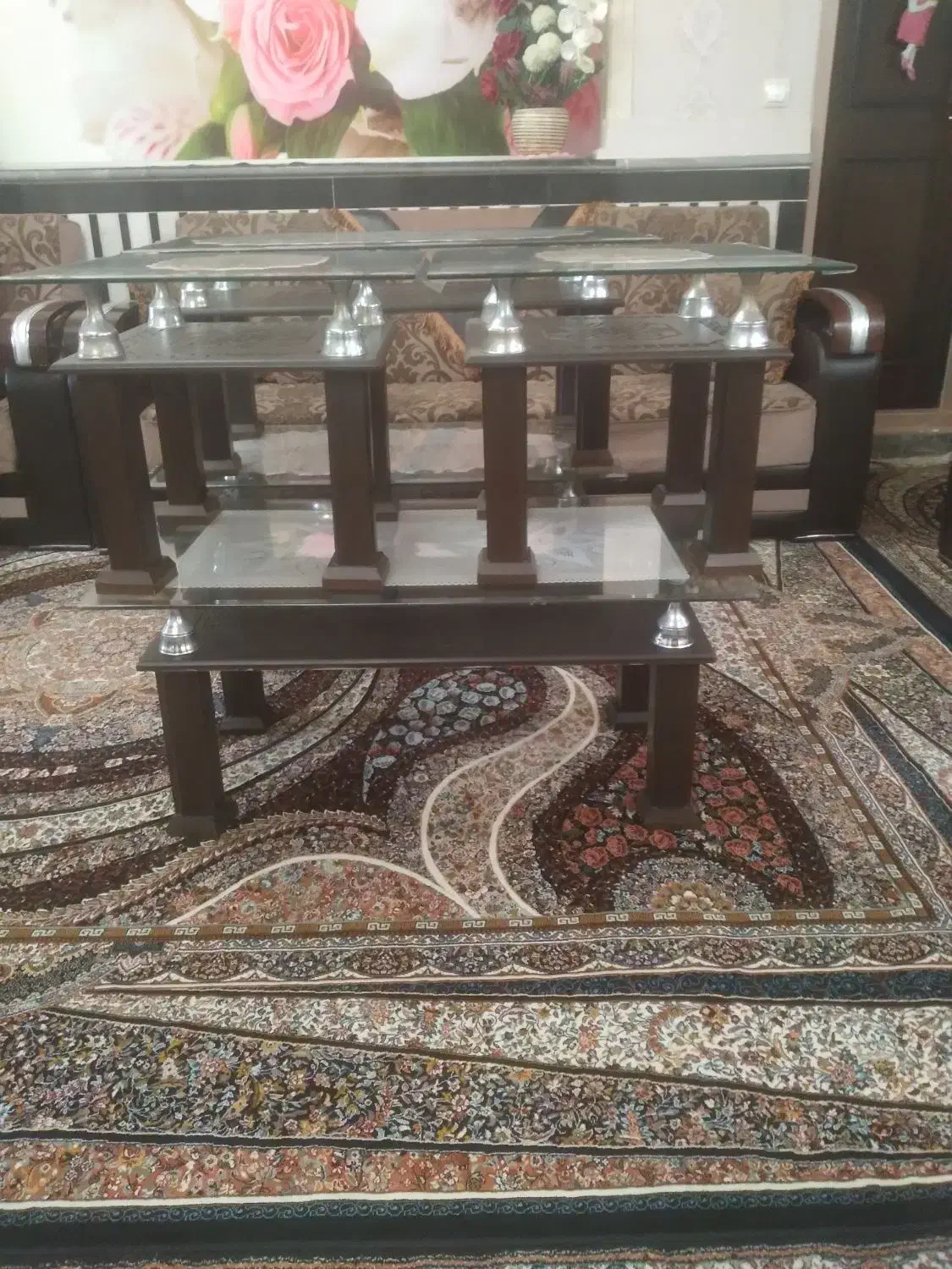 میز جلومبلی و عسلی|مبلمان خانگی و میز عسلی|اهر, |دیوار