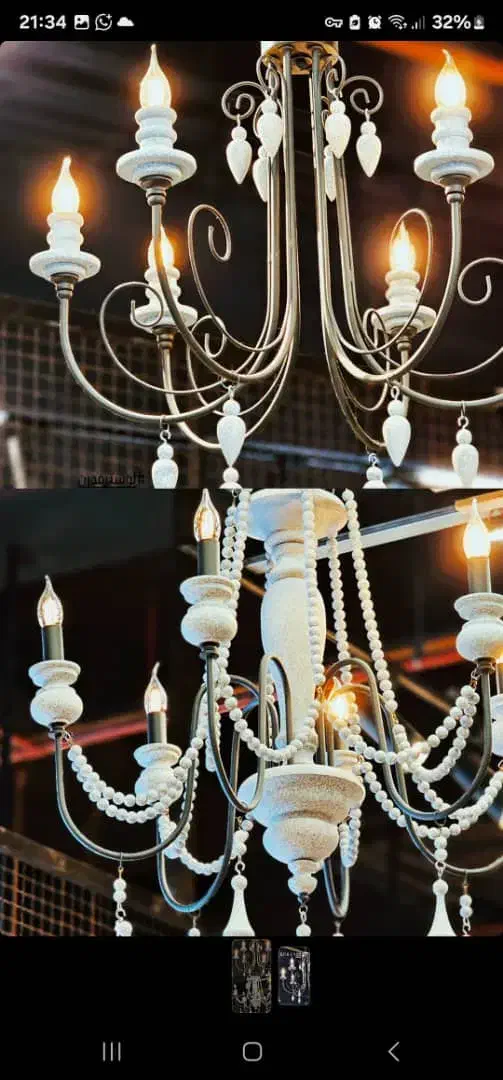 لوستر مدرن و خاص|لوستر و چراغ آویز|کیش, |دیوار