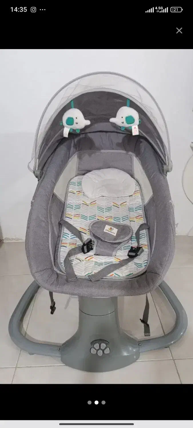 گهواره برقی ماستلا|اسباب و اثاث بچه|بجنورد, |دیوار