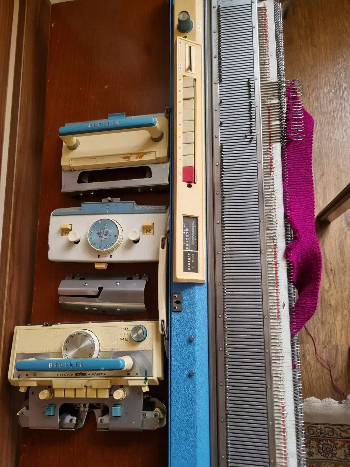 ماشین بافتنی برادر اصل ژاپن|لوازم خیاطی و بافتنی|قزوین, |دیوار