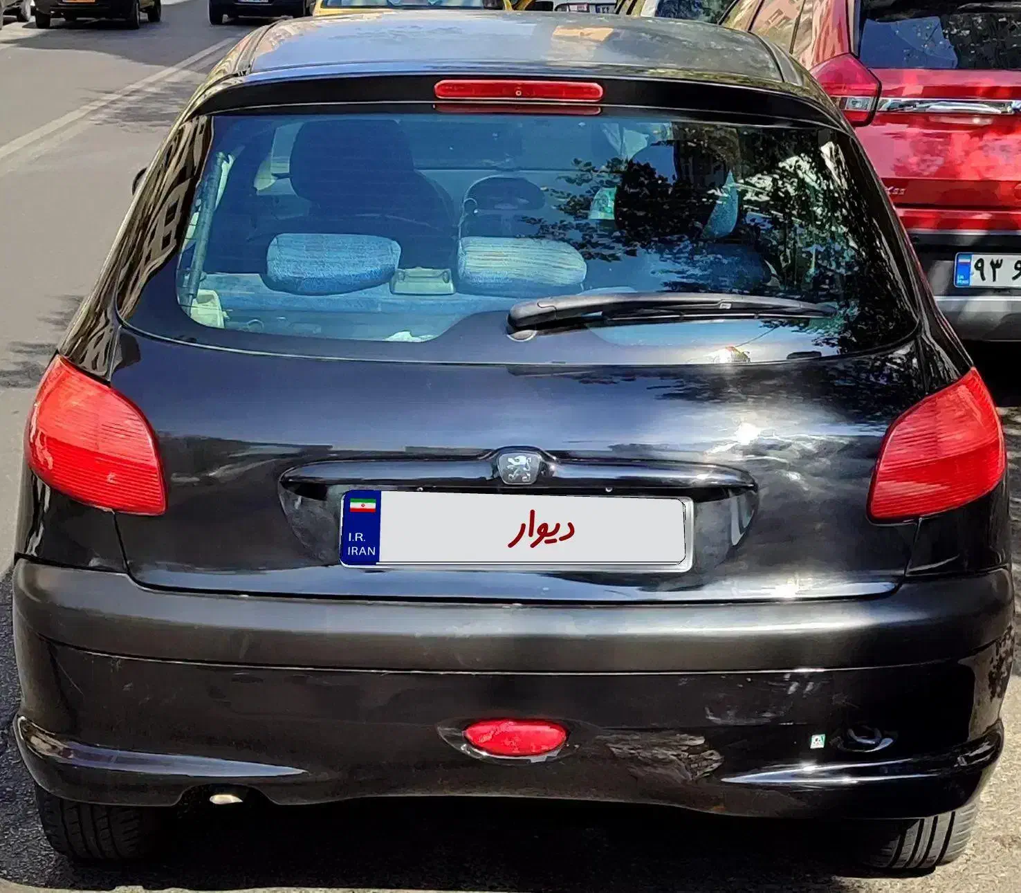 ۲۰۶ مشکی تیپ ۲|خودرو سواری و وانت|تهران, میرداماد|دیوار