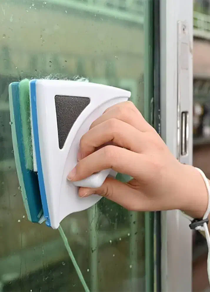 شیشه پاک کن دوطرفه|لوازم نظافت|لاجان, |دیوار