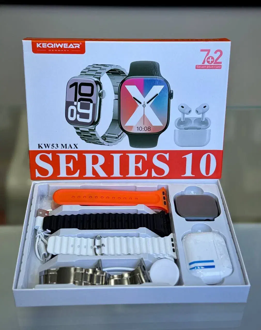 ساعت هوشمند به همراه ایرپاد مدل kw53max/تک و عمده|ساعت|تهران, میدان ولیعصر|دیوار