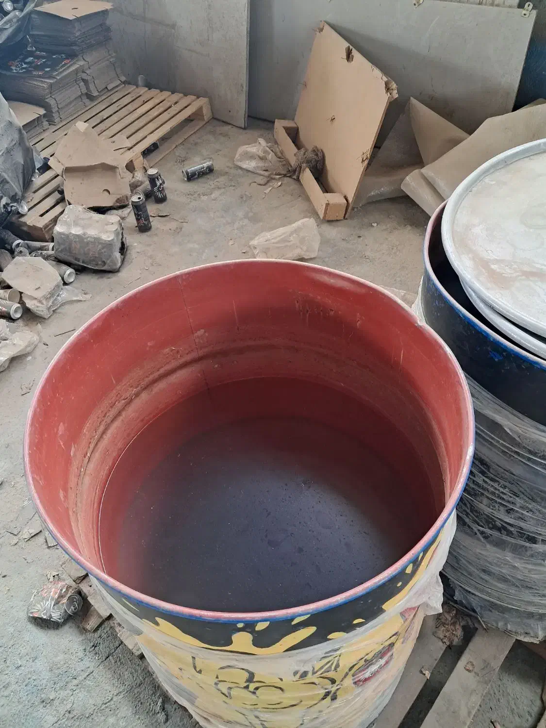 بشکه آهنی 200 لیتری دیزاین|مصالح و تجهیزات ساختمان|شهریار, رزکان|دیوار