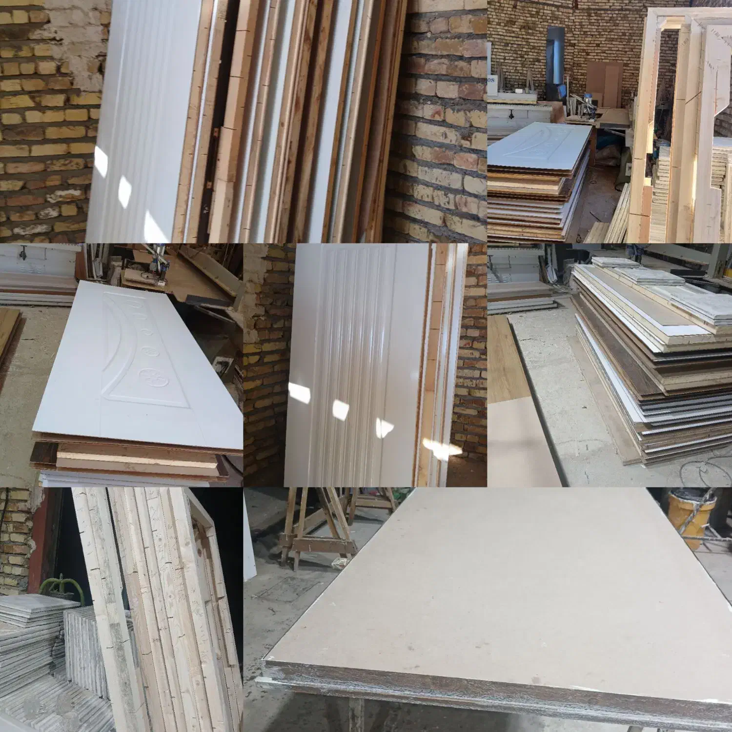 تولید درب اتاقی و کمد دیواری و کابینت|مصالح و تجهیزات ساختمان|تاکستان, |دیوار