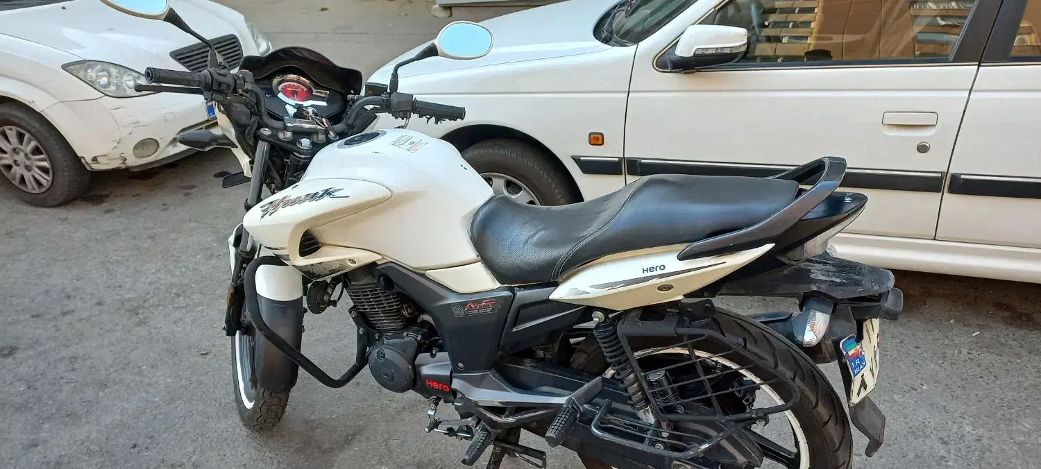 موتور هیرو هانک مدل ۹۵|موتورسیکلت|تهران, نعمتآباد|دیوار