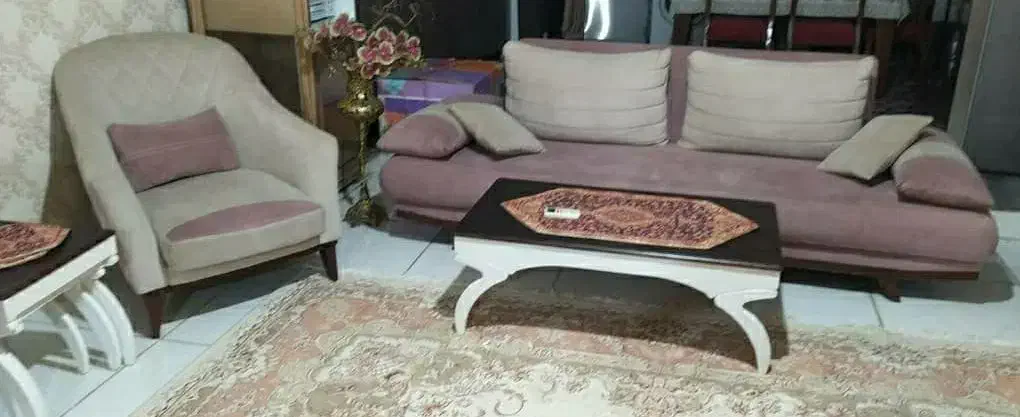 مبلمان راحتی ۸نفره|مبلمان خانگی و میز عسلی|کرمانشاه, |دیوار