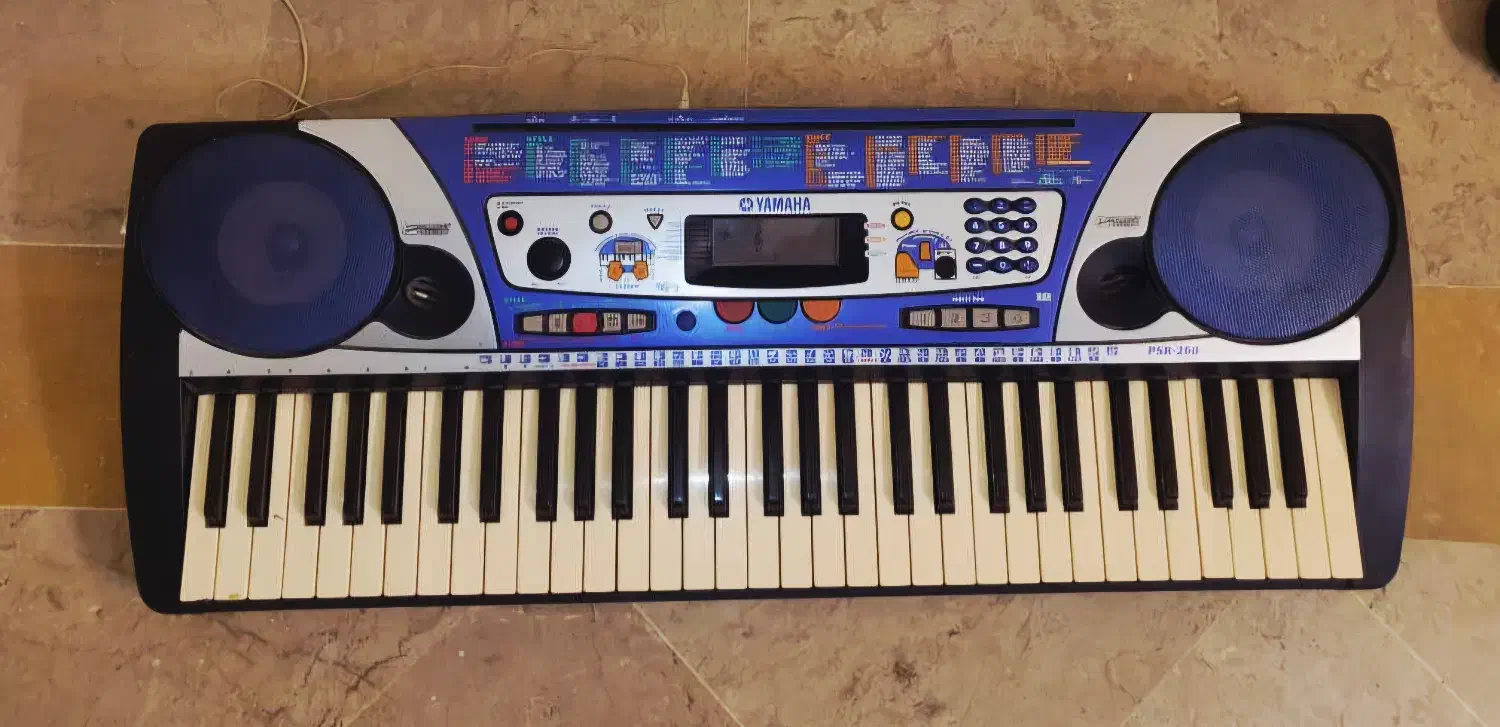 ارگ یاماها اصل ژاپن مدل psr260|پیانو، کیبورد، آکاردئون|تهران, اکباتان|دیوار