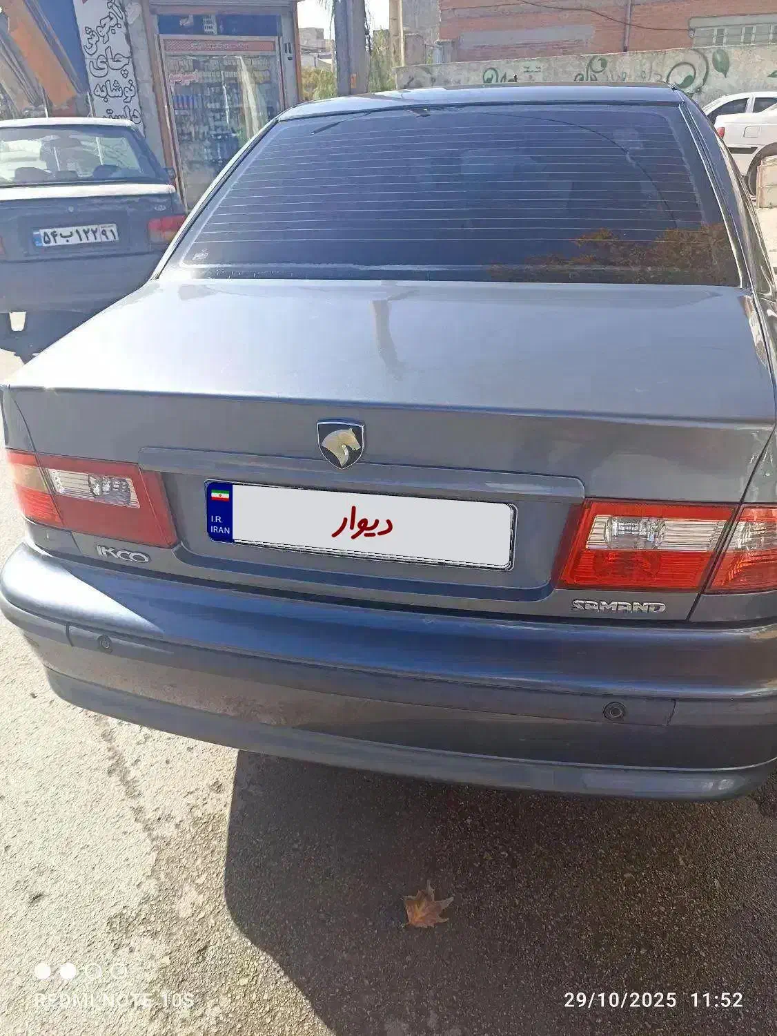 سمندEF7 مدل1397دوگانه کارخانه رنگ خاکستری متالیک|خودرو سواری و وانت|اردبیل, |دیوار