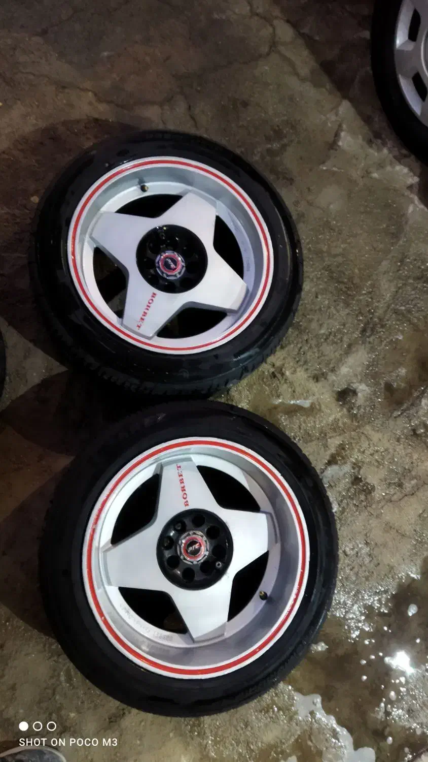 ۴حلقه رینگ ولاستیک اسپرت حرفه ای دوسایز۱۶،فریدن|قطعات یدکی و لوازم جانبی|داران, |دیوار