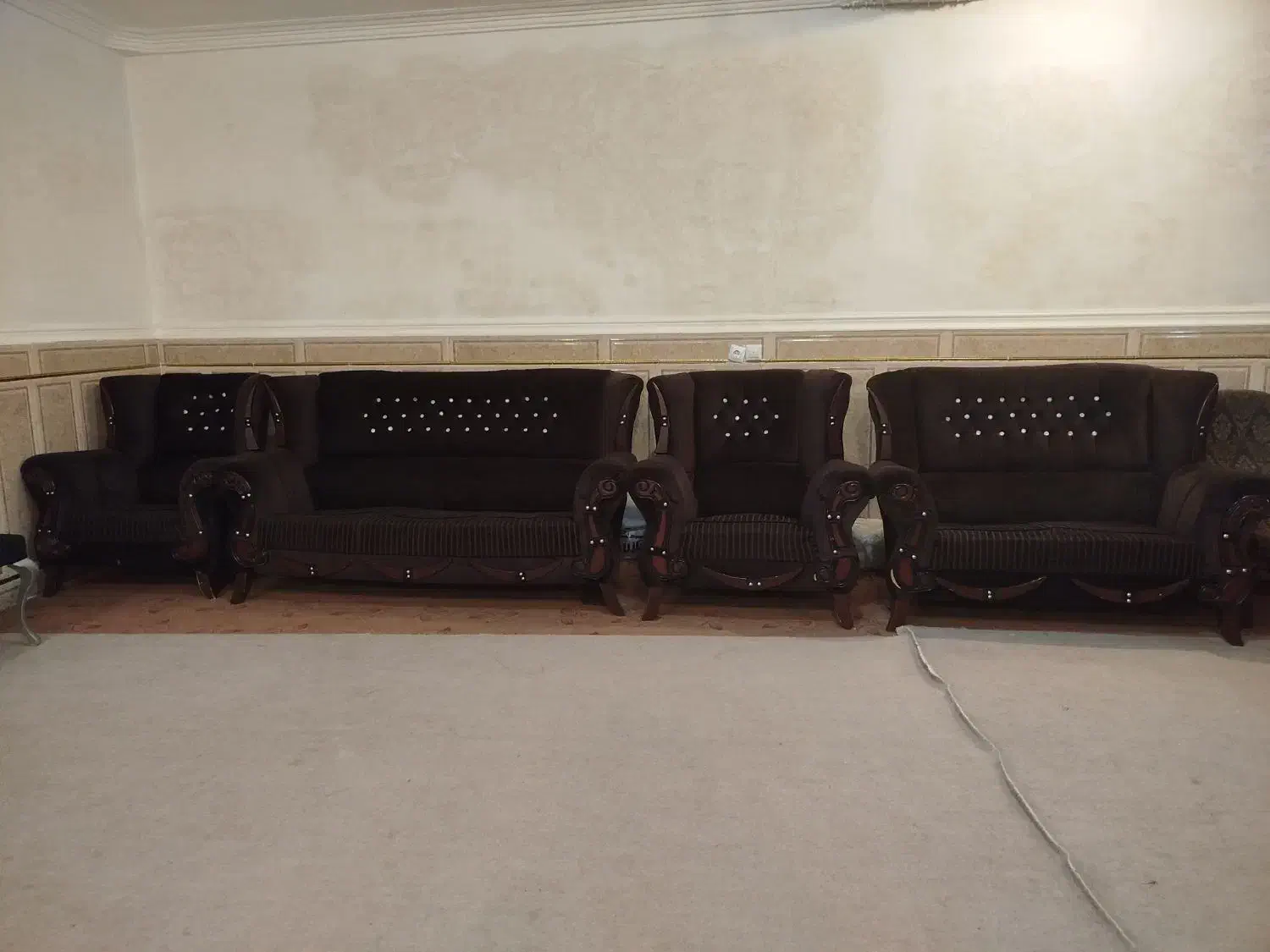 مبل و ناهاری خوری باهم ۱۶تومن|مبلمان خانگی و میز عسلی|لیکک, |دیوار