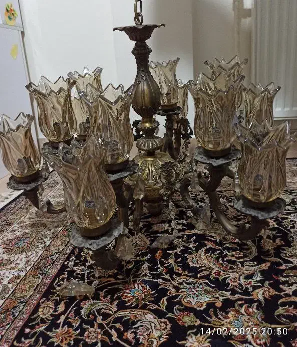 لوستر برنز|لوستر و چراغ آویز|تهران, خرمشهر|دیوار