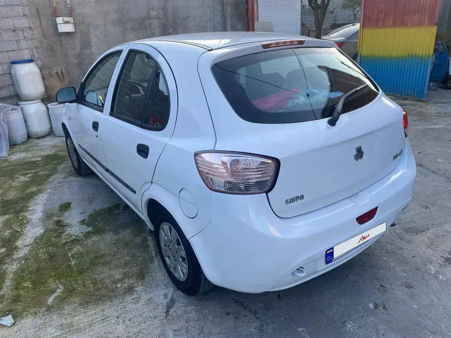 تیبا۲ مدل ۹۳ بی رنگ|خودرو سواری و وانت|بابل, |دیوار