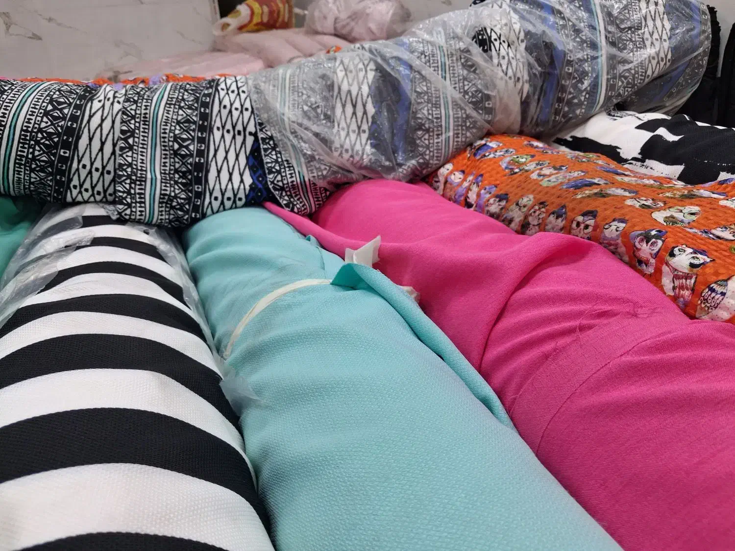 خرید فروش پارچه طاقه ته طاقه تیکه بالای متر|عمدهفروشی|فردیس, قریشی|دیوار