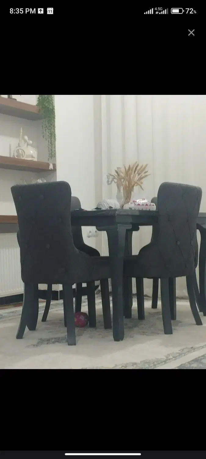 ناهارخوری چهارنفره|میز و صندلی غذاخوری|ایلام, |دیوار