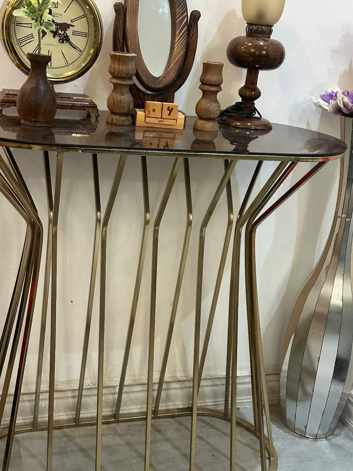 کنسول/عسلی/جلومبلی ست|بوفه، ویترین، کنسول|رشت, رشتیان|دیوار