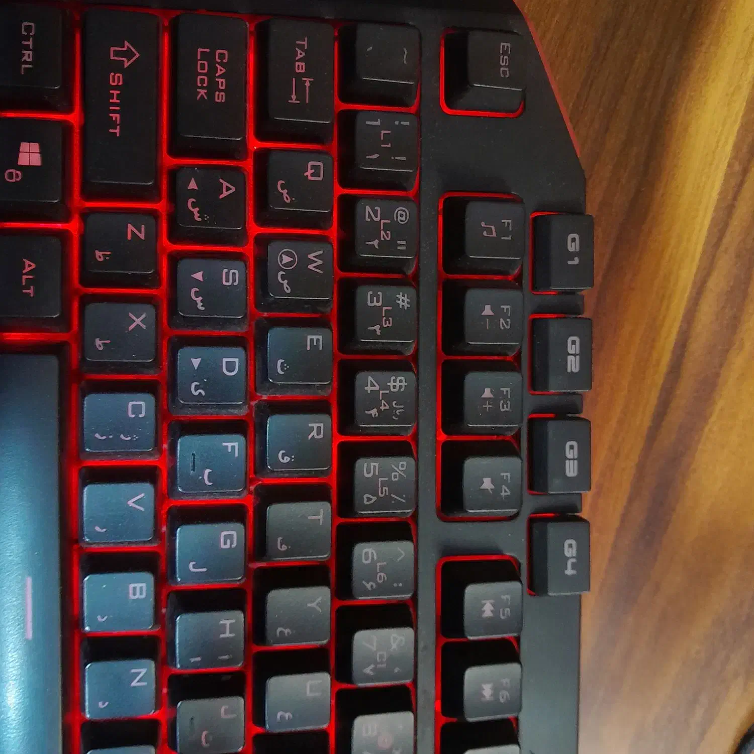 کیبورد تسکو ۸۱۲۳ گیمینگ|قطعات و لوازم جانبی رایانه|تهران, استخر|دیوار