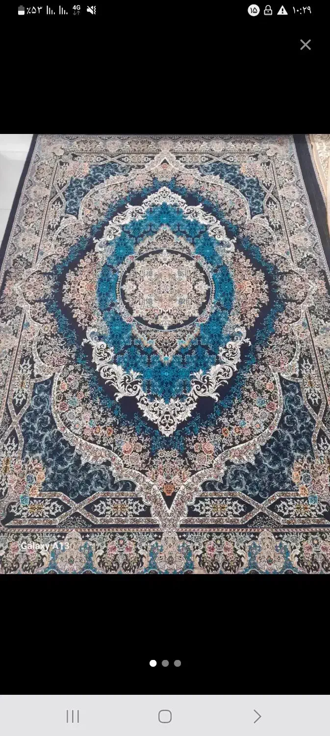 دو تخته فرش۶متری۷۰۰ شانه سرمه ای|فرش|تهران, شهید رجایی|دیوار