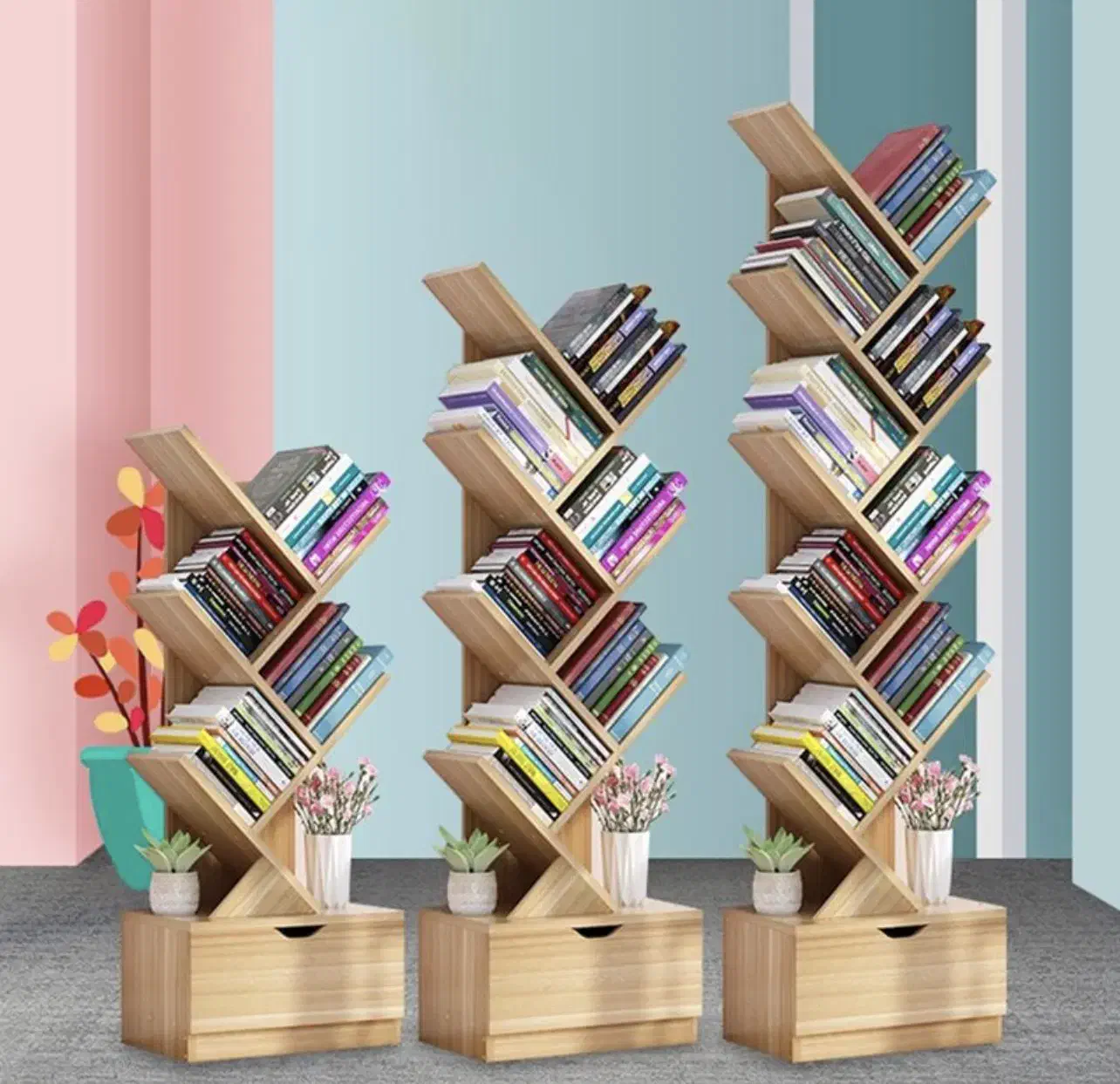 کتابخانه|کتابخانه، شلف، قفسههای دیواری|تهران, یافت آباد شمالی|دیوار