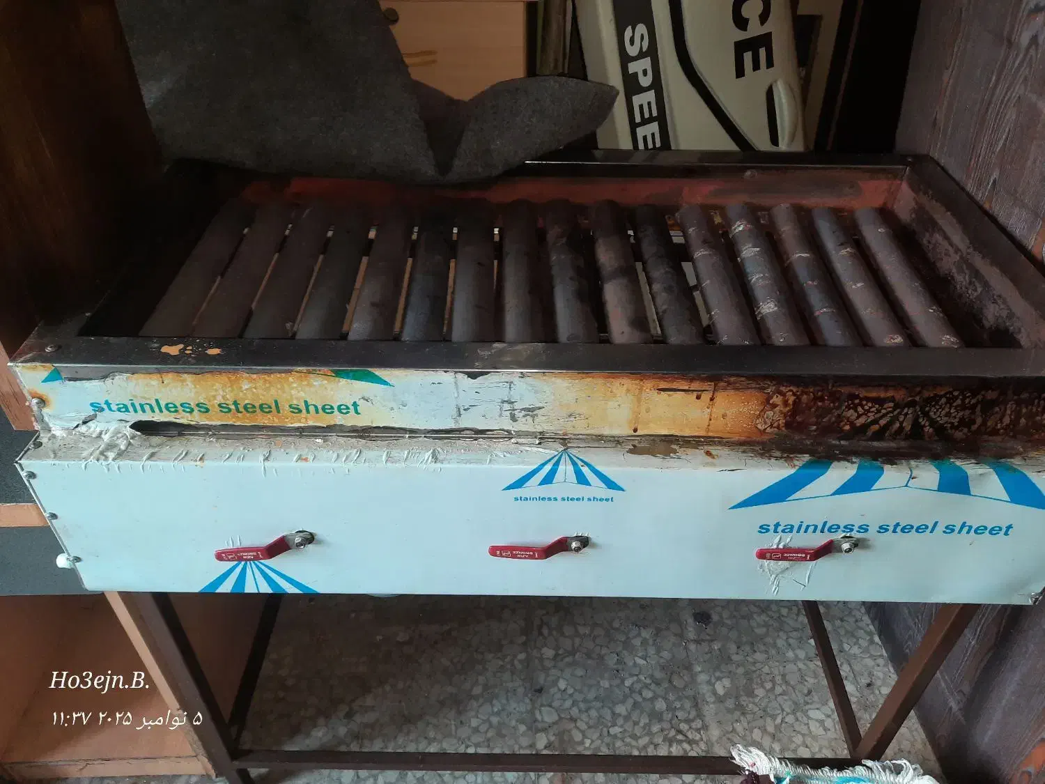 کباب پز گازی صنعتی یک متری|اجاق گاز و لوازم برقی پخت‌وپز|کوچصفهان, |دیوار