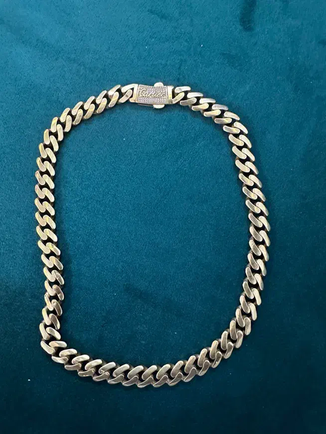 گردنبند طلا کارتیر با قفل کوبایی|جواهرات|نیشابور, مسکن مهر نور|دیوار