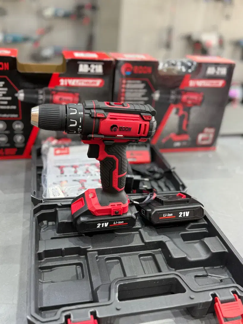دریل شارژی ۲۱ ولت فوق صنعتی ادون 21A|ماشین‌آلات صنعتی|کرج, ساسانی (قلمستان)|دیوار