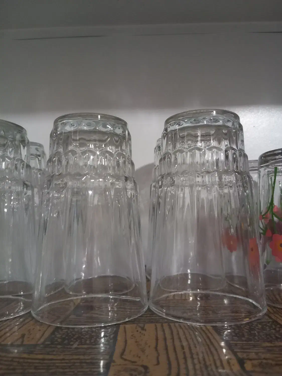 سه دست لیوان سالم بدون لب پریدگی|ظروف سرو و پذیرایی|گیلوان, |دیوار