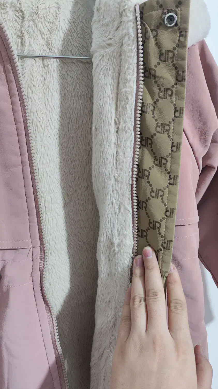 کاپشن برزنتی داخل کامل خز ضد آب سن ۷ تا ۱۰ سال|لباس|خزل, |دیوار