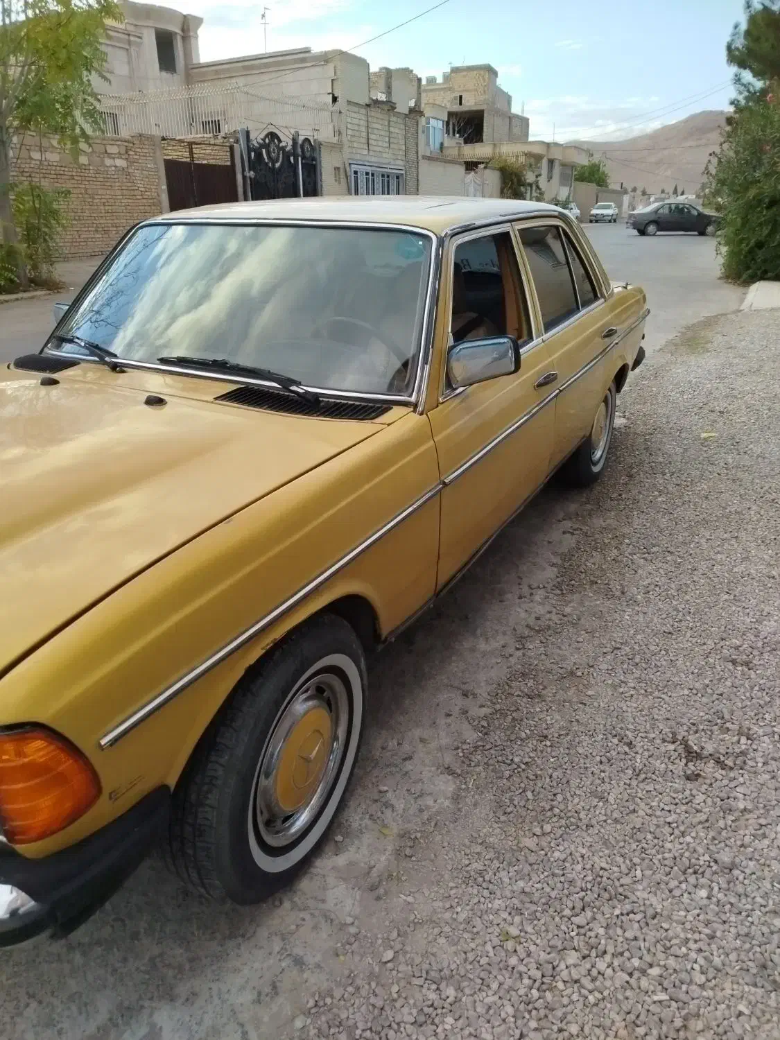 بنز کلاسیک مدل 1981 دانشجویی انژکتور موتور مشکی|خودرو کلاسیک|شهرضا, |دیوار