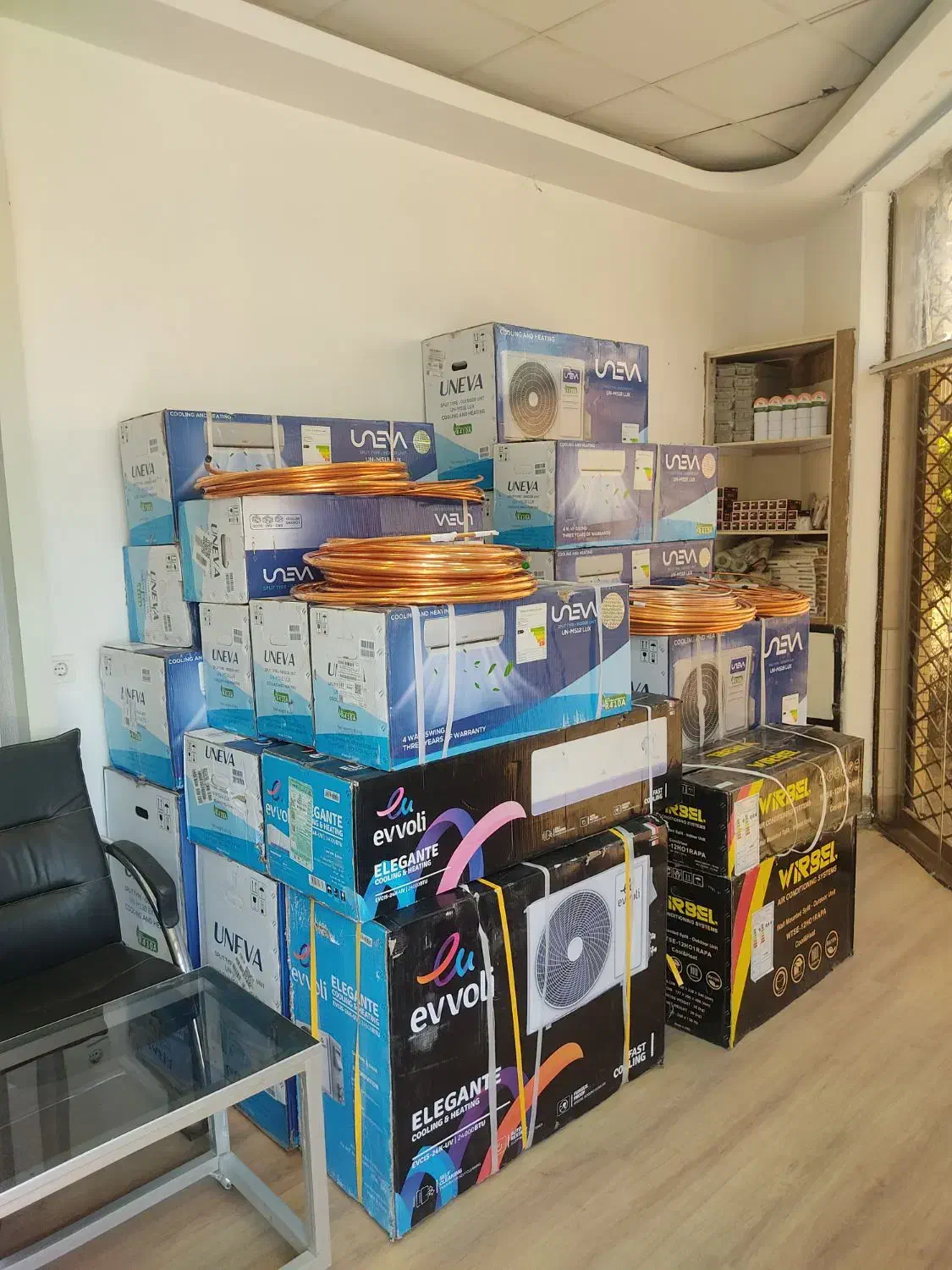 فروش،نصب و لوله کشی اسپلیت(کولرگازی)|کولر گازی و فن‌کوئل|بیرجند, |دیوار