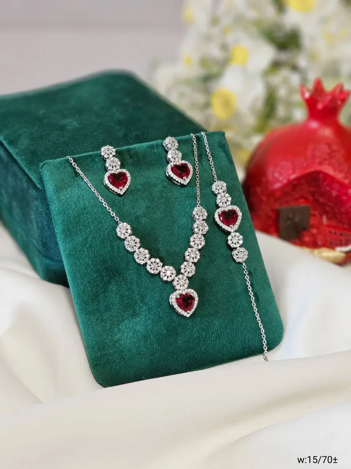 گردنبند نقره شارپ با نگین های زلال)درخشندگی۵مدرن|بدلیجات|تبریز, |دیوار