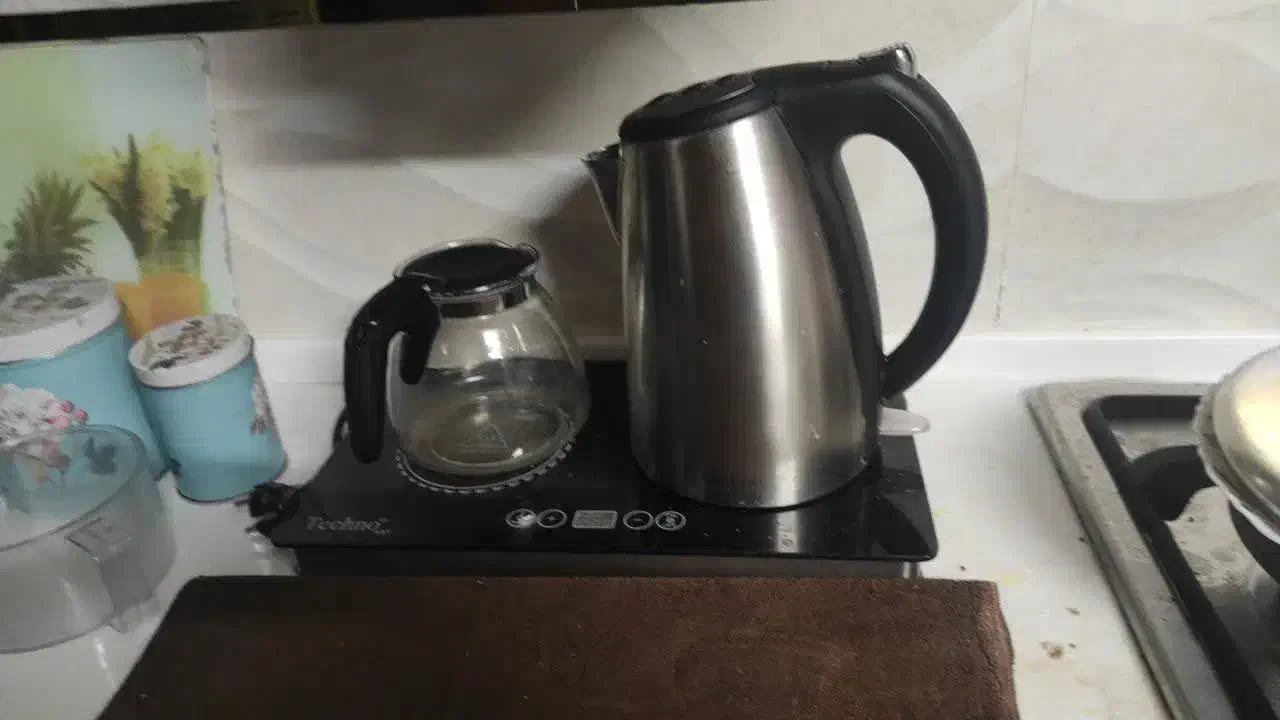 چای سازبرقی برند تکنو|سماور، چای‌ساز، قهوه‌ساز|مشهد, نیروی هوایی|دیوار