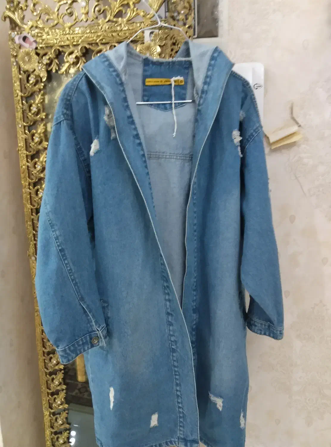 مانتو جین یا لی سایز بزرگ برای توپولیها|لباس|سقز, |دیوار