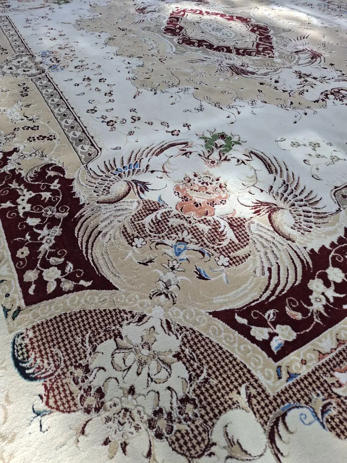 قالی|فرش|کاشمر, |دیوار